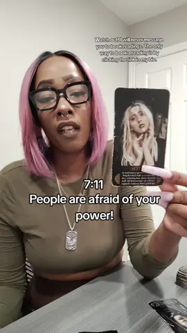 People are afraid of your power! #spirituality #spiritualtiktok #tarot #tarottok #universe #intuition #witchtok #711 