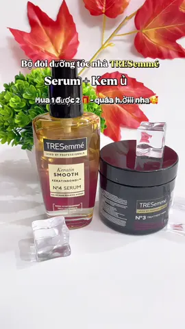 Dưỡng toac mềm m.ượt với TRESemmé nha #tresemme #kemutoc #serumduongtoc #goclamdep #xuhuong 