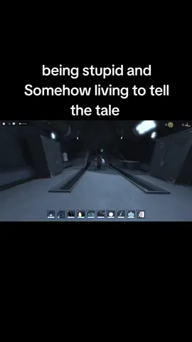 Friends recording, They kept telling me to hide since I didn't notice the lights flicker. then I hid in the tunnel cause I forgot there was a locker ended up crying for my life right after #pressure #roblox 