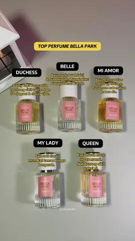 Fav korang yang mana satu?😍 #perfumebellapark #bellapark #bellaparkperfume #perfumetiktok #perfumeviral #racuntiktok 