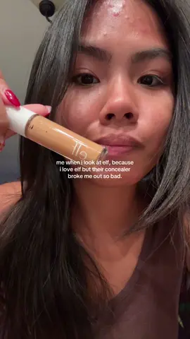 this sephora concealer is so good, gives my skin such a nice cover, and doesn’t break me out #elfhydratingconcealer #sephorabestskineverconcealer #sephoraconcealer #hormonalacne #acneproneskin #acnebreakout #productbreakout #oilyskin #acneproneskin 