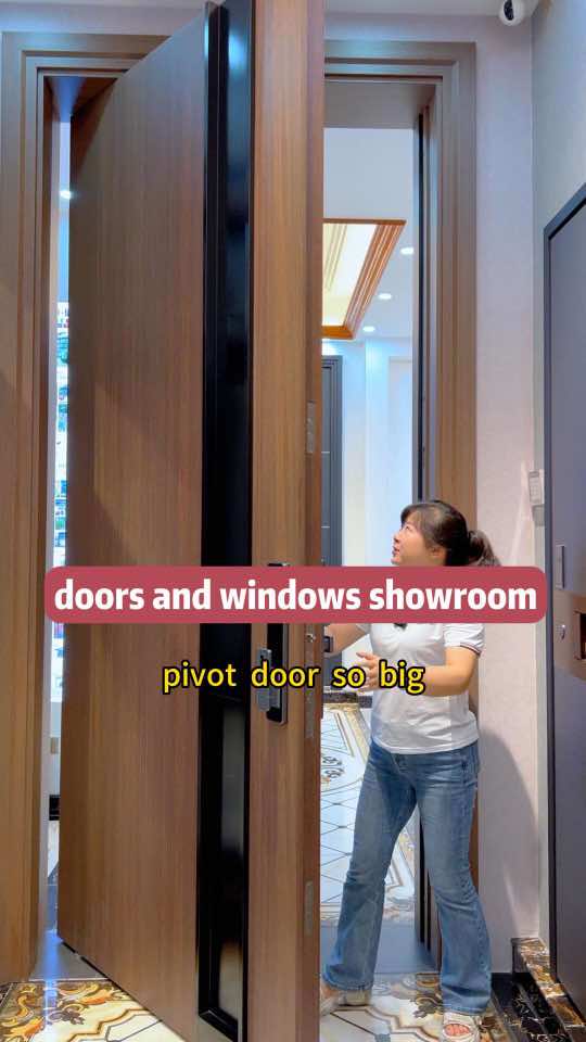 We offer a convenient and comprehensive selection for your window and door projects #fyp #wholesale #doors #windows #factory #showroom 