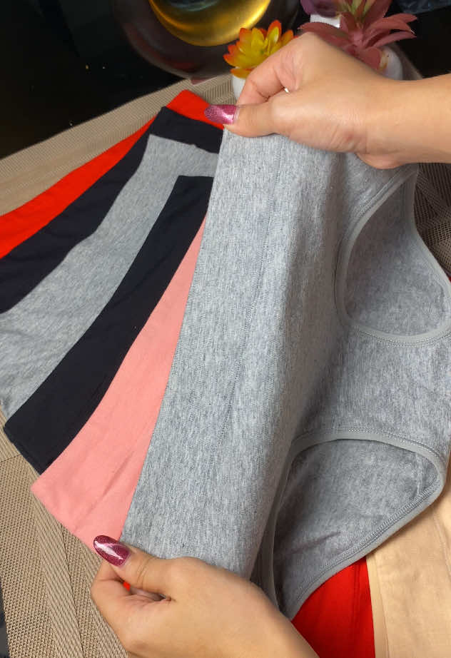 6 pcs cotton underwear #highwaist #fyp #underwear #cotton 