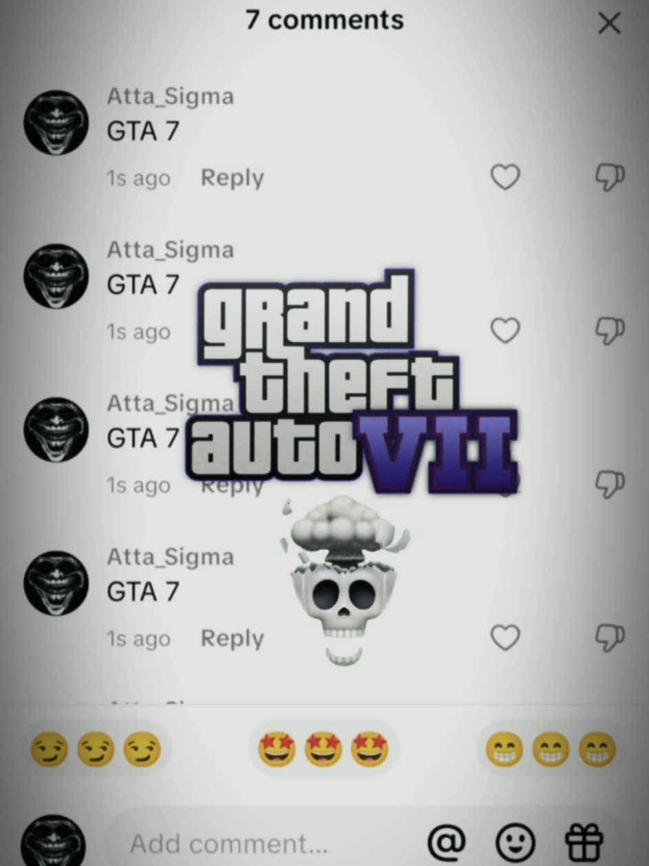 GTA 7 Comment Tutorial ☠️ #trollface #edit #gta7 #comment #tutorial #tiktok #viral #fyp 
