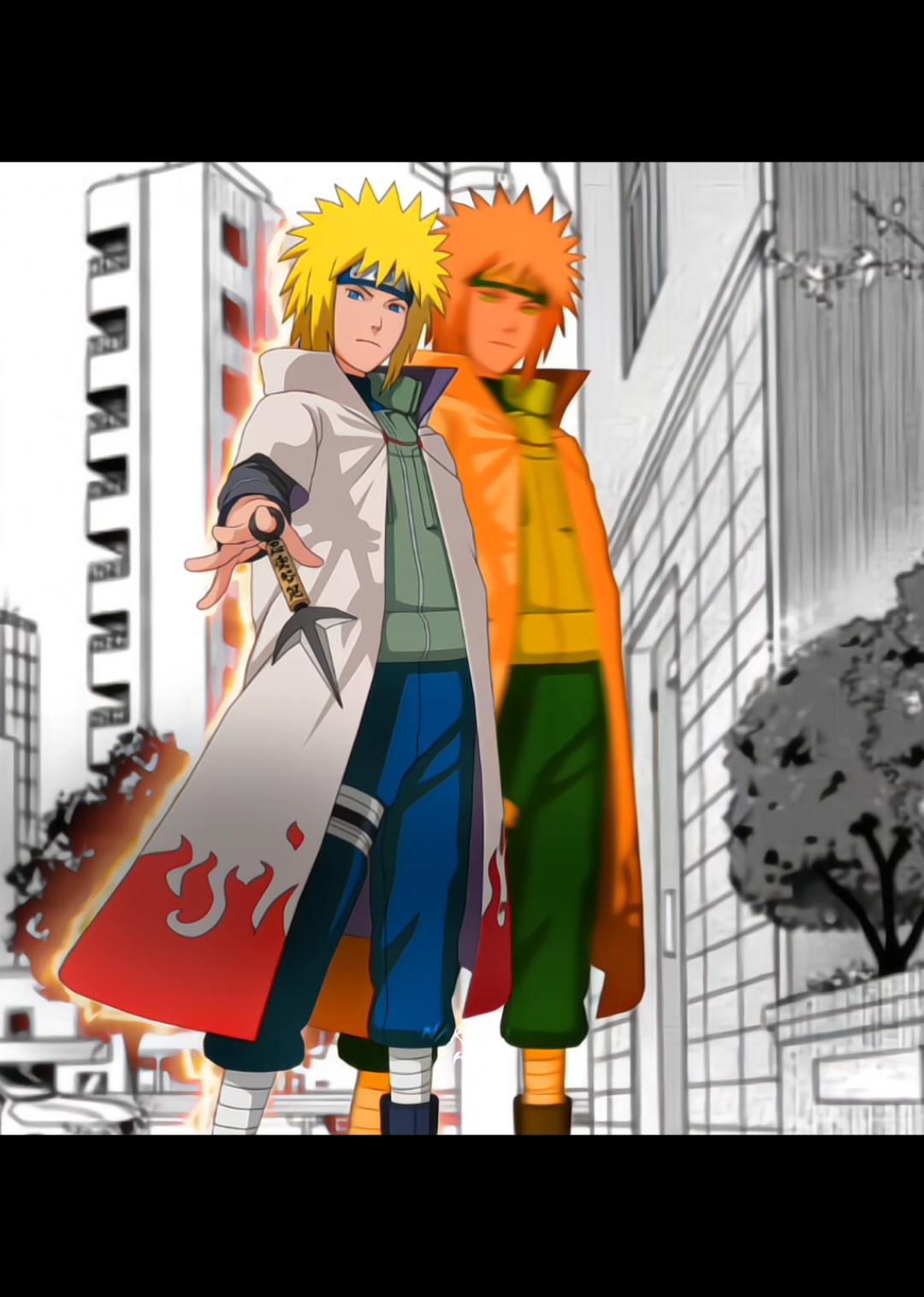 MINATO AURA MOMENT 🗿🔥#minato #naruto #viral #foryou 