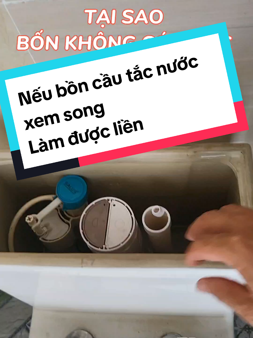 Bồn cầu bị tắc nước #ti̇ktok #xuhuong #cachsuaphaobinghet #cachsuaboncau #thietbinhatam #thietbivesinh #cachsuaboncau #phaobinghet #phaokhongdongnuoc #betkhoi #betteronsero 