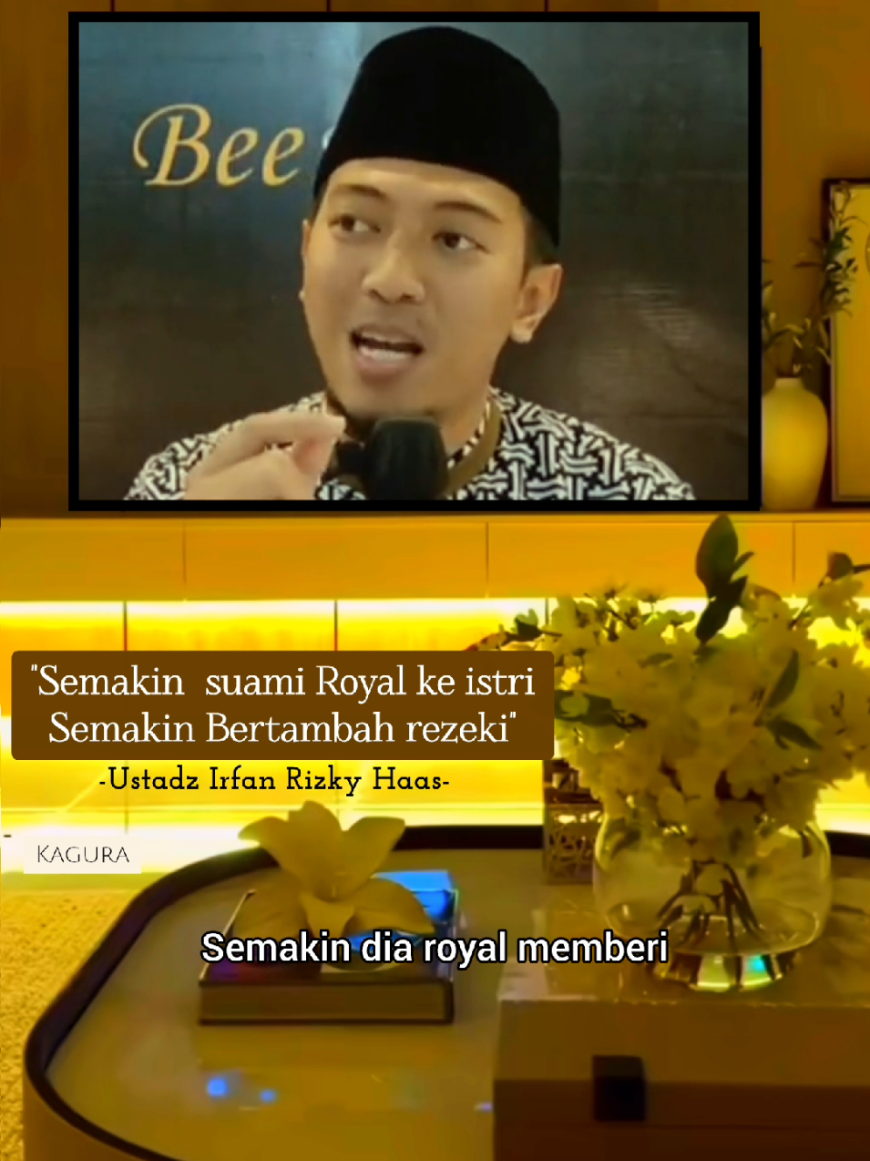 #ustadzirfanrizkihaas #rezeki #suami #istri #suamiyangbaik #royal #untukistri #rezekilancar #keluargabahagia #pasangan #nasehatrumahtangga #videopendek #videoislami #motivasiislam #fypislam #bismilahfyp #fypシ 