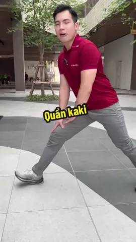 Quần kaki mặc thoải mái cỡ này luôn, mùa hè hay mùa đông đều mặc được