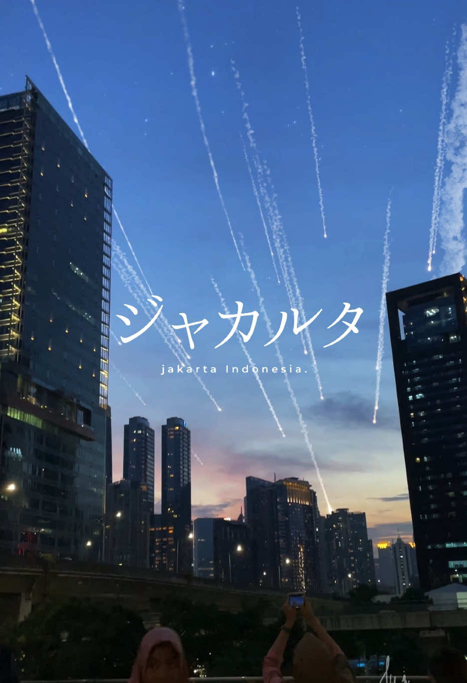 Jakarta indonesia📍 ⚠️VFX #jakarta #indonesia #kiminonawa #yourname #vfx