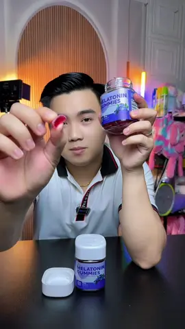 Kẹo Dẻo Hỗ Trợ Ngủ Ngon Yiling Sleepy Gummies #keodeongungon #keodeo #keodeotraicay #ngungon #keongungon #muataitiktokshop 