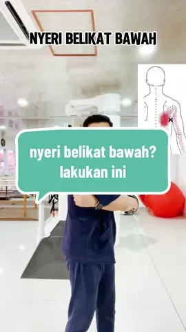 nyeri belikat bawah? lakukan latihan ini #drpras #rhomboids #fyp #upperbackpain 