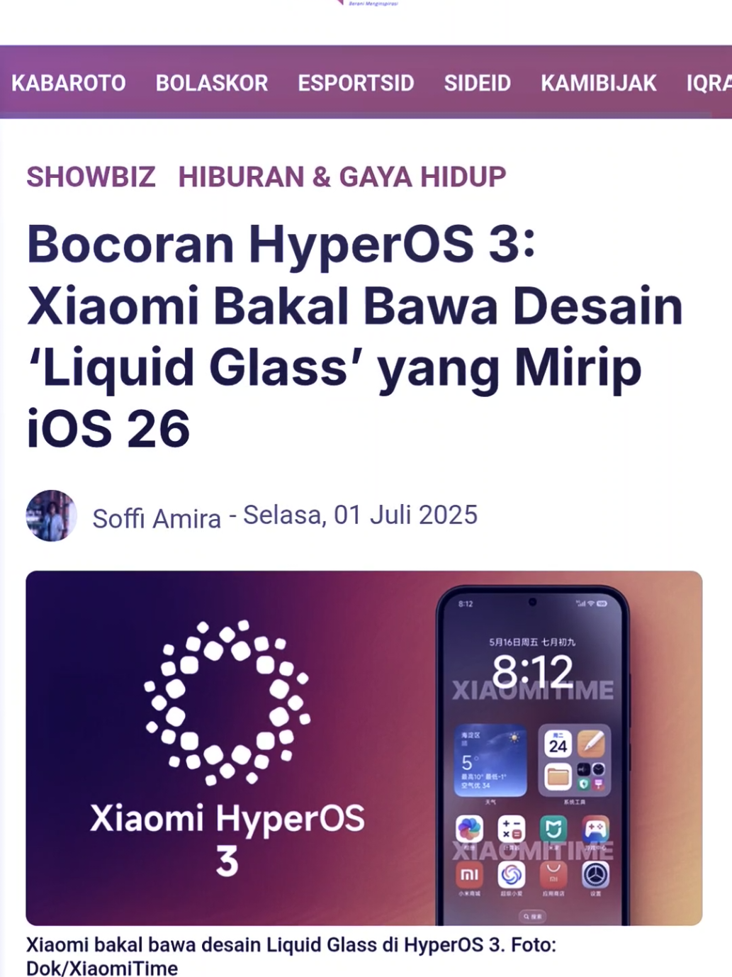 Bocoran desain hyperos 3 😱#hyperos #xiaomi #redminote12 #fyp 