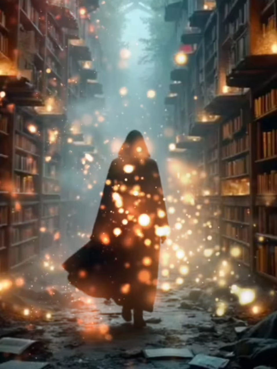 En lo más profundo de la Biblioteca Eterna, donde los libros susurran y el tiempo no existe… Él sigue allí. No como lector. Como guardián de lo prohibido. Josuren... el que nunca olvidó un conjuro. 📖 ¿Te atreverías a abrir un libro maldito? Déjalo en los comentarios. 🕯️ #Josuren #LaBibliotecaEterna #MagiaOscura #fyp  #PersonajeOriginal #tiktokfantasy #Hechicero #ia 