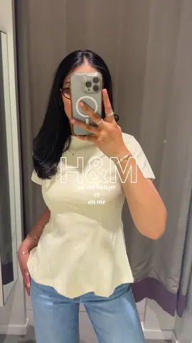 new basic but *snatched* tops in h&m!! #fashiontiktok #fyp #basicfit #hm @H&M 