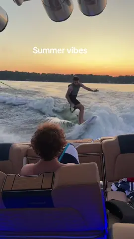 Learning how to wake surf this summer 