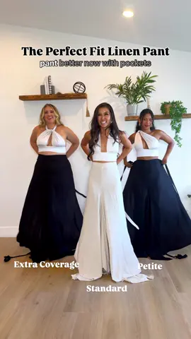 🤯 Not your average Linen Pant…now with pockets! And transforms into 6+ jumpsuits! Would you try this?👇🏻
