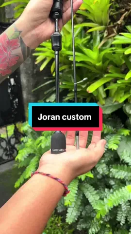 Joran custom siap di jemput owner nya 😍🫰🏻180cm, UL 2-4lbs  #customrod #ultralightfishing #fyp 