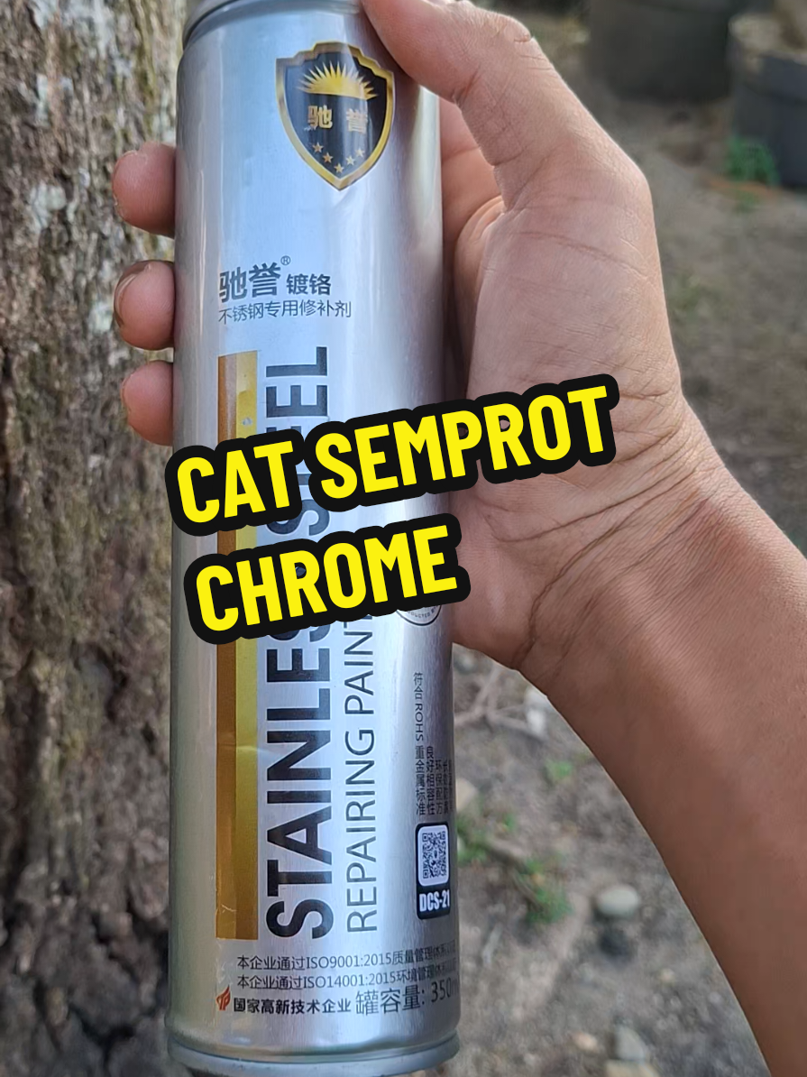 CAT SEMPROT CHROME #catsemprotchrome #catchrome #catkrom 