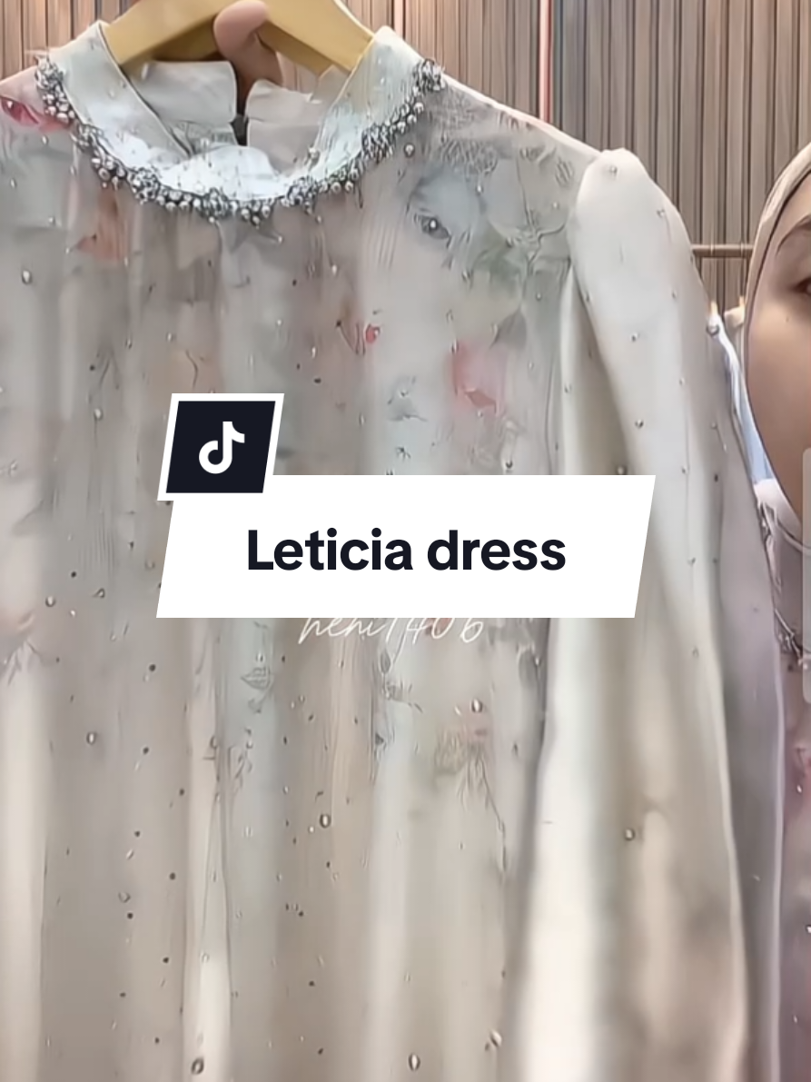 Leticia dress by Aisyalina  gamis tanpa hijab non busui  #aisyalinastore #gamismurah #cuantanpabatas #jumathemat #paydaysale #gamis #wibgajian #gilagilajualan #guncang77  #fyp #viral #heni1406 #promo 
