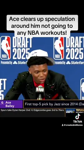 Ace Bailey responds to critics! 💬 🗣️ #fyp #foryoupage #viral 