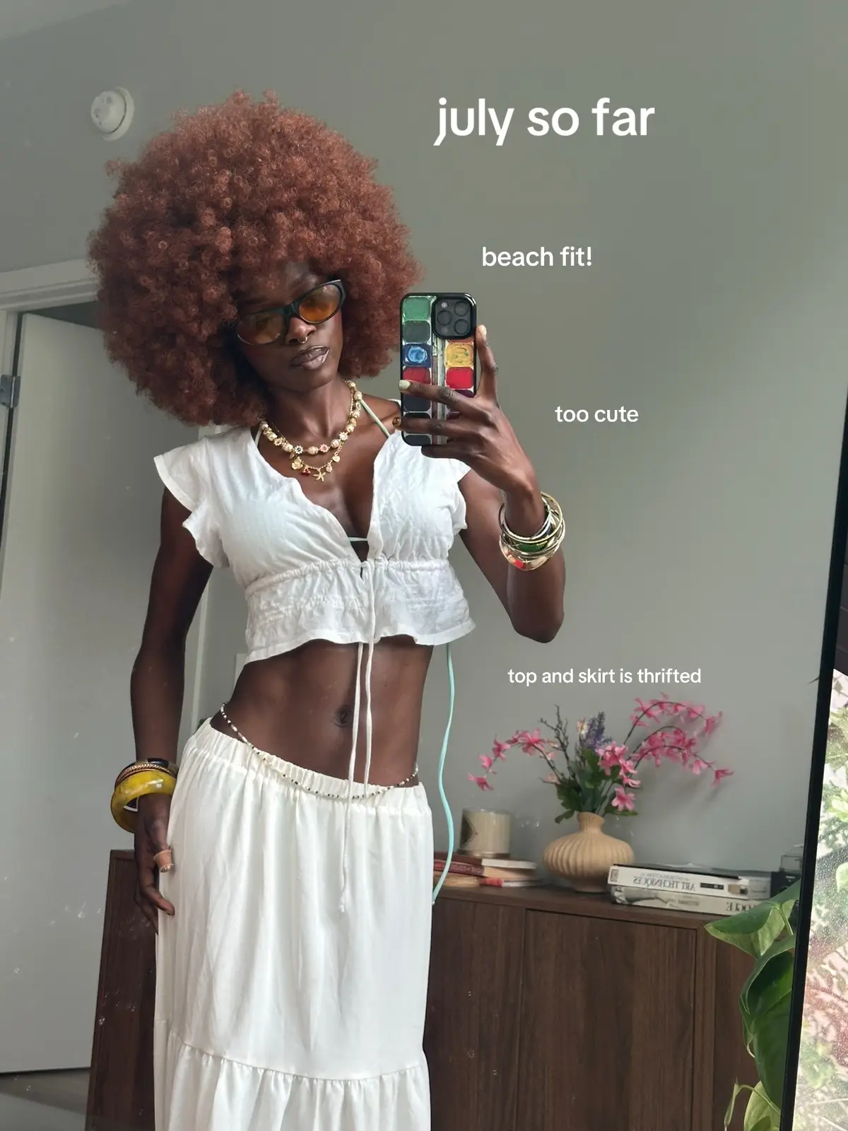 i will be outside soaking up the sun this month #dump #fypシ #outfitinspo #fashiontiktok #nature 