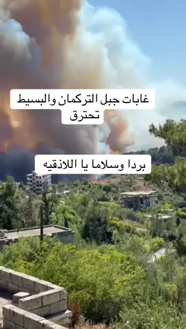 حرائق ضخمة في قسطل معاف في جبل التركمان تمتد إلى كسب. وفي ناحية بسيط #محافظة_اللاذقية #fyp 