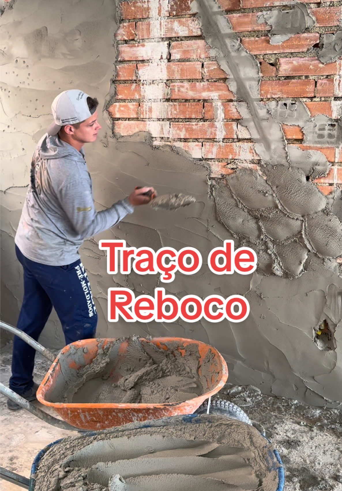 Como fazer um traço para massa de reboco #dicas #obra #construção #pedreiro #obras 