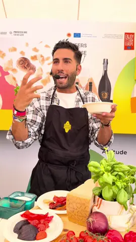 Cheers to another fantastic year at @Taste of London with @granapadanopdo and @proseccodoc_uk for @cheersandcheese.uk 🥂🧀 AD This year’s theme was all about celebrating seasonal vegetables 🙌 So I made a stunning Risotto Bianco with my take on pesto Calabrese made with charred, roasted peppers and tomatoes, crunchy almonds, a touch of peperoncino and lots of Grana Padano PDO cheese. Here are some behind the scenes shots and moments from the day 💛  P.s. I will be sharing some more delicious Grana Padano PDO and Prosecco DOC recipes throughout the year so keep an eye out for those!!  📸 @events.floraluna  #cheersandcheesetoEU #GranaPadanoPDO #ProseccoDOC #EnjoysitsfromEurope #EUAgriPromo #PDOwine #PDOcheese #Quality #Europe  Funded by the European Union. Views and opinions expressed are however those of the author only and do not necessarily reflect those of the European Union or the European Research Executive Agency (REA). Neither the European Union nor the granting authority can be held responsible for them.