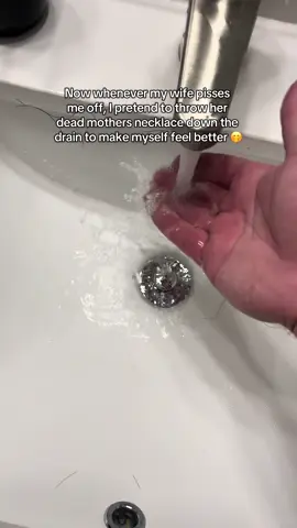 It’s okay, I have this sink stopper that catches everything  #sinkstopper #wife #marriedlife #couple #couplegoals #fyp #fypシ #tiktokshop #coolgadgets #trending 