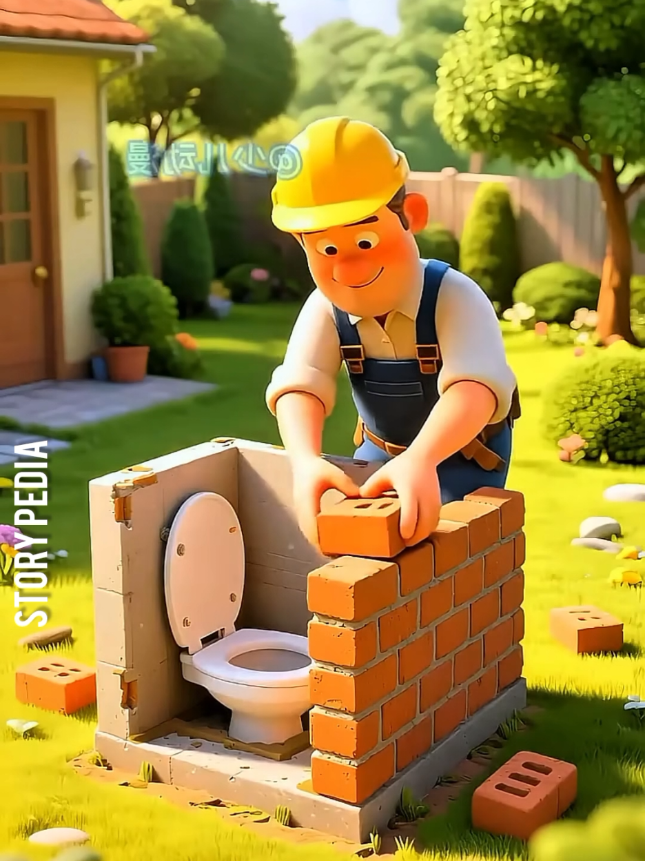 toilet 🚽 _ _cartoon #animation  #ai 