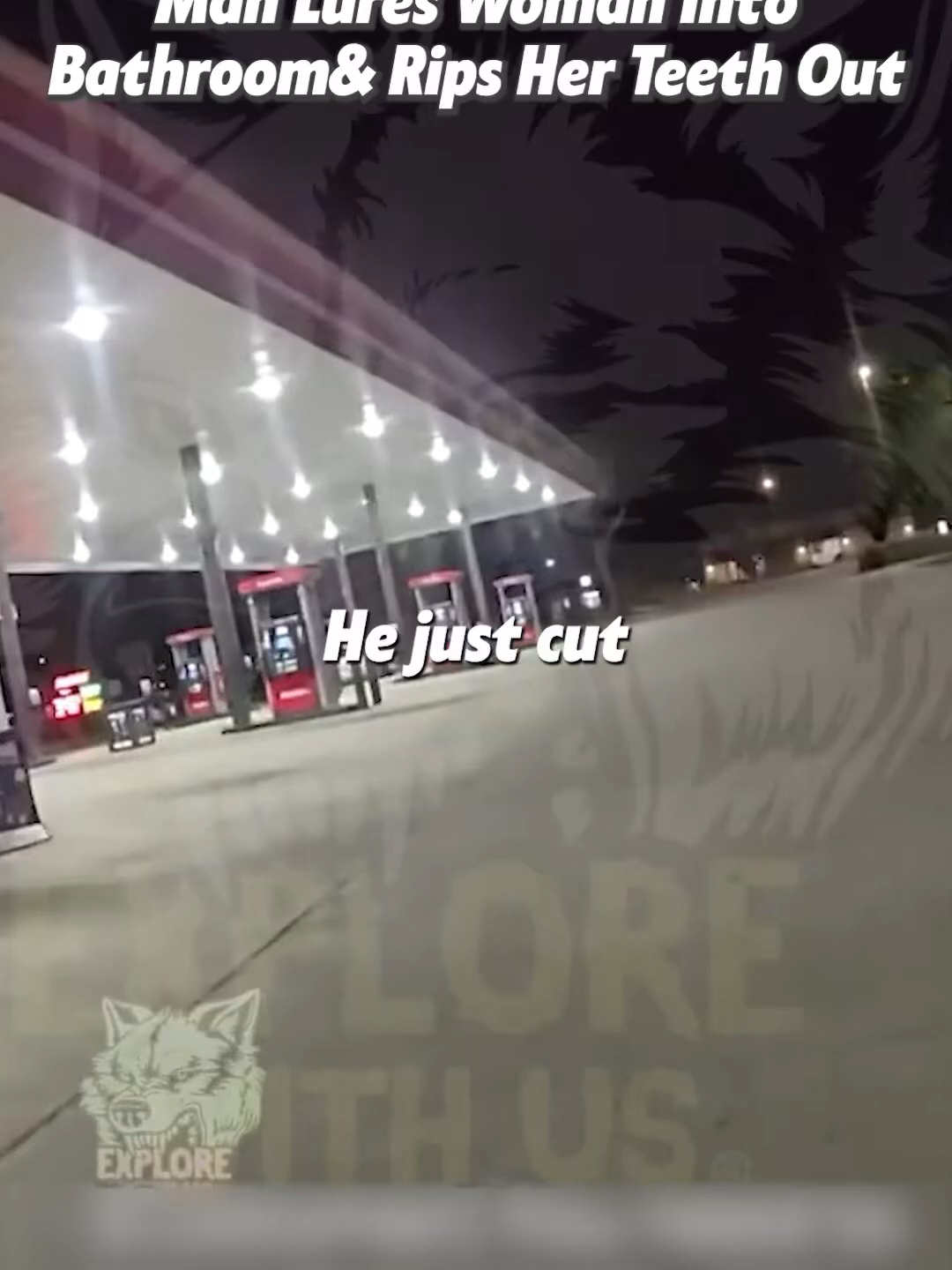 Man Lures Woman Into Bathroom & Rips Her Teeth Out part 1. Full clip on EWU Bodycam