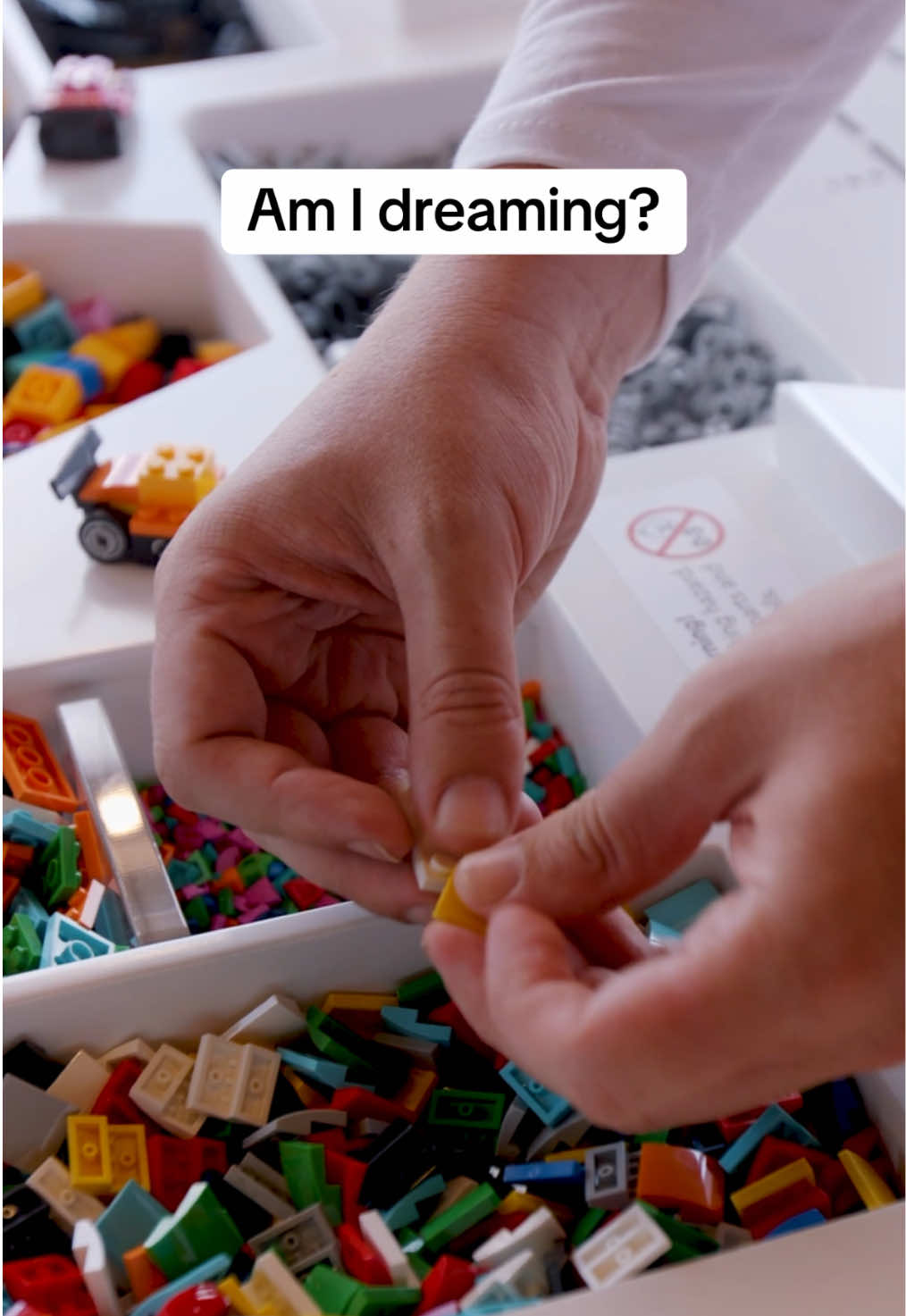 At the FORMULA 1 BRITISH GRAND PRIX 2025 🏁, building LEGO® sets — perfection 🥹 #LEGO #F1 #LEGOF1 #BuildTheThrill #BritishGP