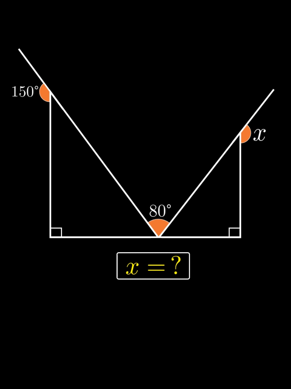 Desafio diário 💪🏽🦥 #geometria #math #mathematics #numeros #matematicabasica #equation #triangulo #geometry #matematica 