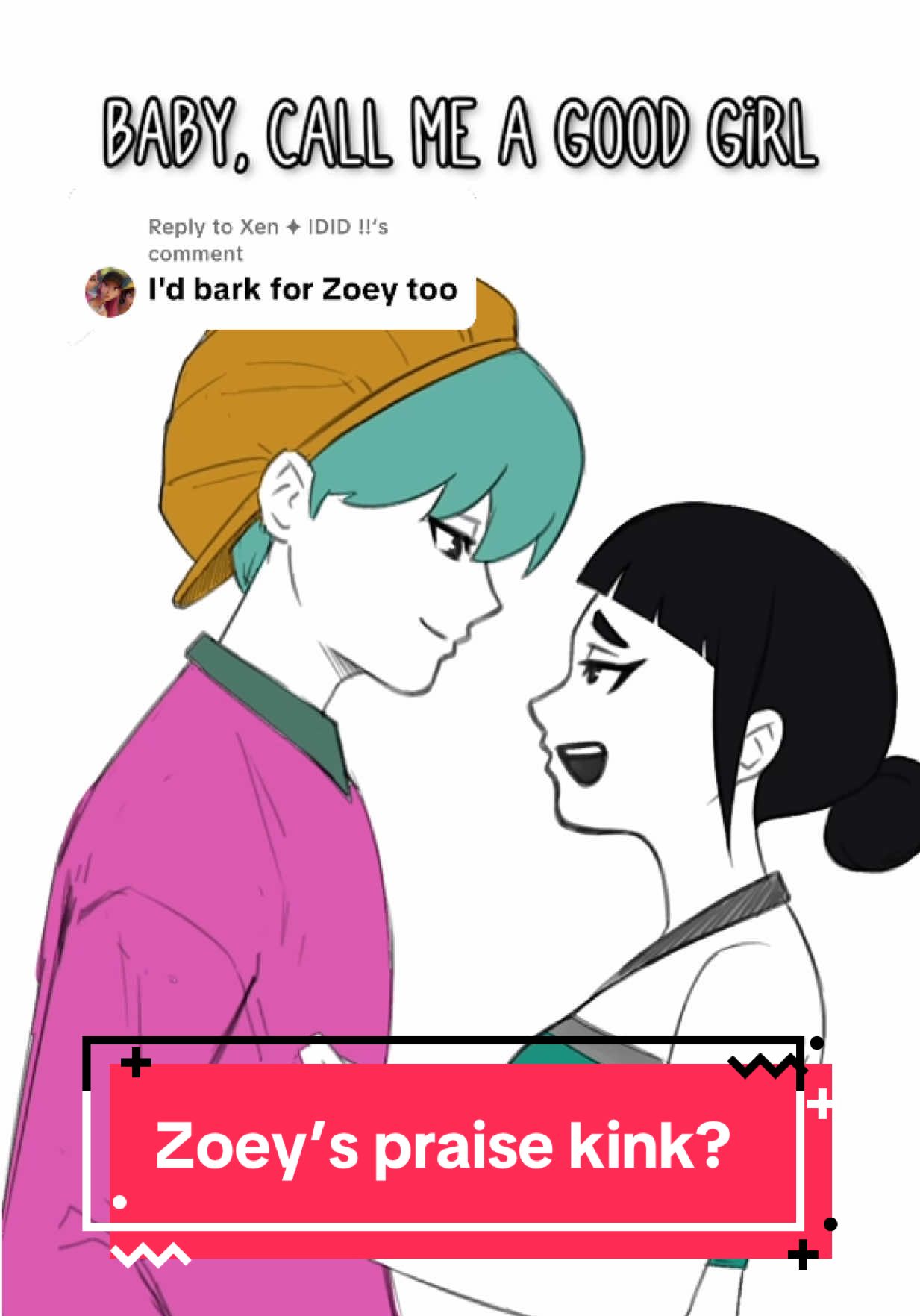 Replying to @Xen ✦ IDID !! Zoey wants to be called a good girl #sodapop #sajaboys #huntrix #kpopdemonhunters #animation #art #whatitsoundslike #idol #babysaja #artist #golden