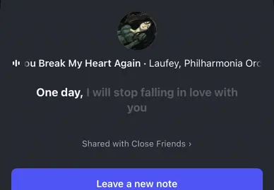 Let you Break My Heart Again #fyp#laufey#ignotes #fyp #spotify #ig #repost #imissyou 