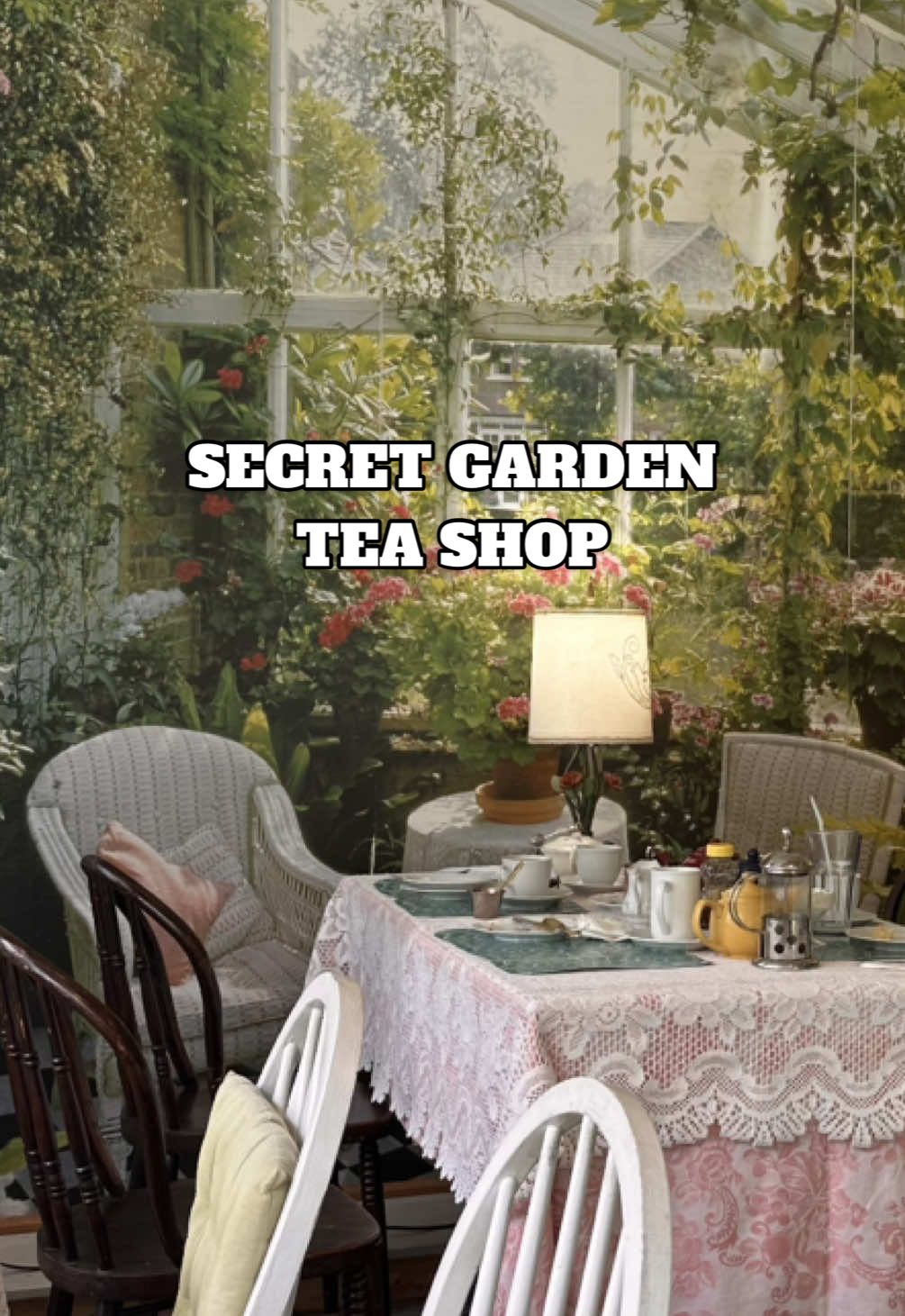 they have unlimited pots of tea & treats for $28 like ????? 🥲