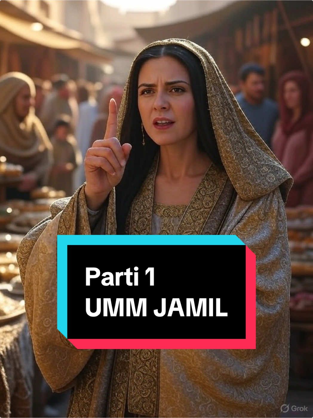 Réponse à @PROPHECY Nous parlons d'Umm Jamil, une femme influente de La Mecque qui s'est opposée avec véhémence à l'islam et au prophète Mahomet. Bien que riche et puissante, elle craignait de perdre son pouvoir et son statut si l'islam se répandait. Elle a donc tout fait pour discréditer le prophète et empêcher la propagation de cette nouvelle religion. #Allah #Miséricorde 