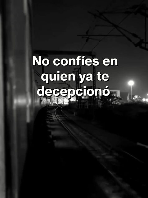 No confíes en quien ya te decepcionó. Para más visita el enlace del perfil #SuperaTusLímites #MotivaciónDiaria #DesarrolloPersonal2024 #TransformaTuVida #CrecimientoSinLímites #ÉxitoYDisciplina #MentalidadGanadora #DesarrolloPersonal #CambiaTuMente #Motivación #CrecimientoPersonal #SuperaciónPersonal #reflexion #reflexiones #reflexionesdelavida