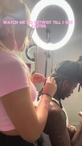 New series? Mind yall this my 6th time doing someone hair and he the first one I ever did😭  #monaedadon #fyp #twostrandtwistslocs #retwist #chicago 