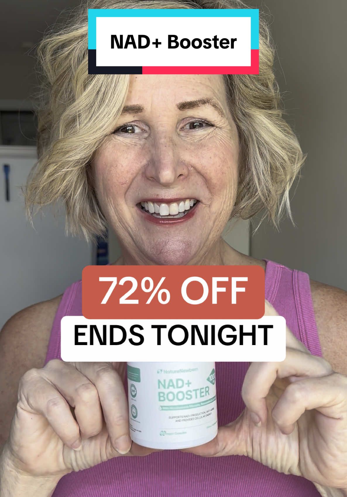 @naturenewbornofficial NAD+ Booster. #NAD  #dealsforyoudays #DFYD #tiktokshopsummerturnup Women’s products Flash Sale women 30+ women 35+ women 40+ Products trending products