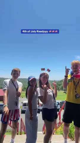 pool party anyone? 🏕️🇺🇸  #frenchwoods #camp #campamerica #summercamp #july4th 