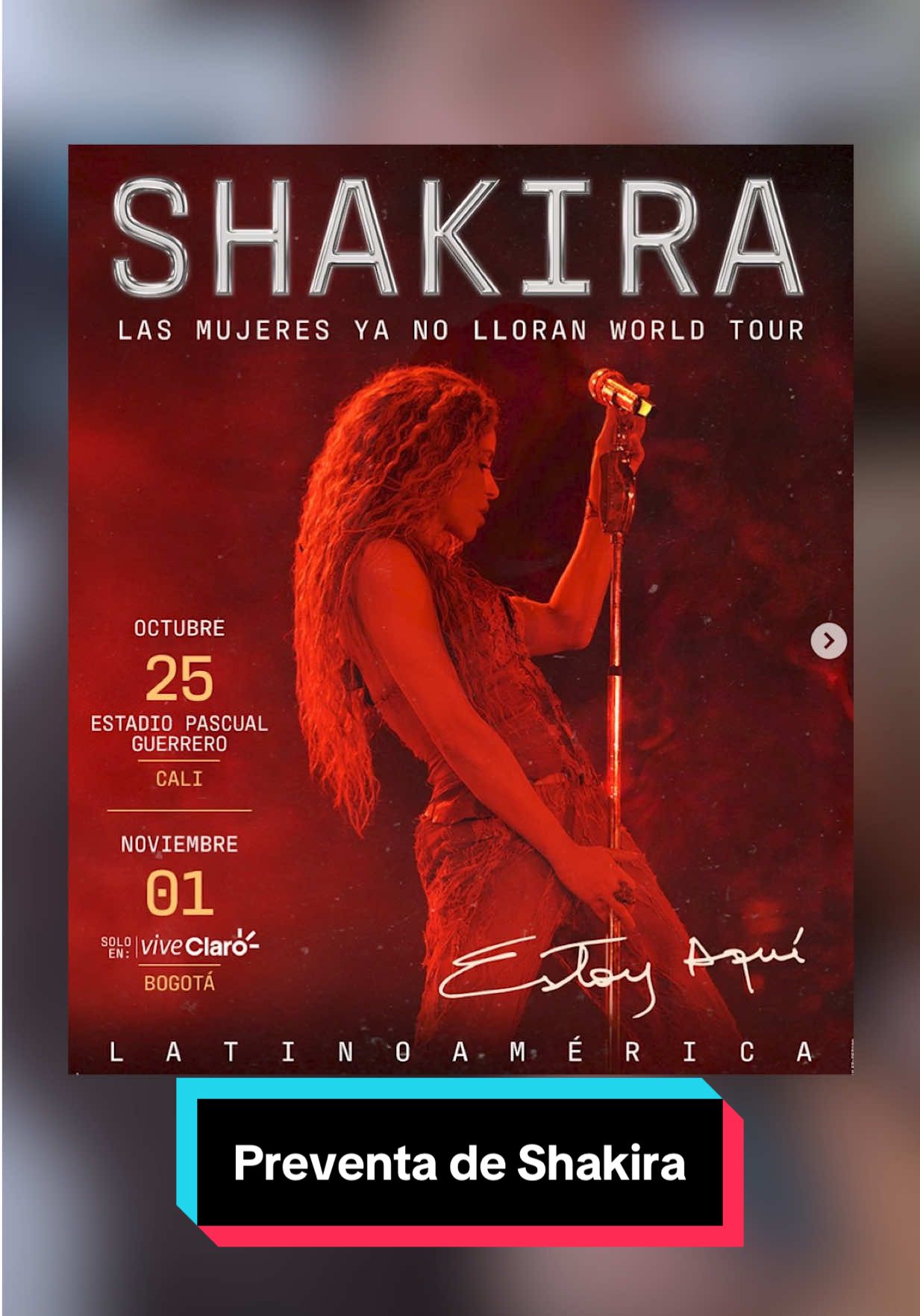 Shakira y su preventa para que compren su entrada lo más rápido posible y con @dale! ¿Qué dudas tienen? #shakira #shakirashakira #shakirachallenge #shakirafans #shakirabizzarap #fyp #paratii 
