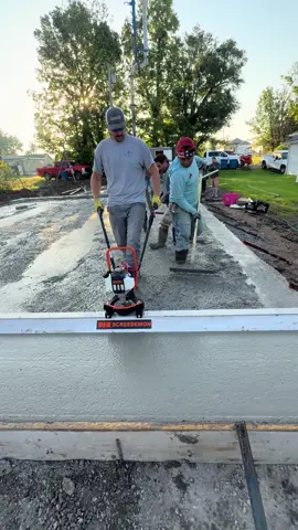 Everyone in the last video said I didn’t know how to screed. They’re right, I’m just a beginner. @MBW-INC  
