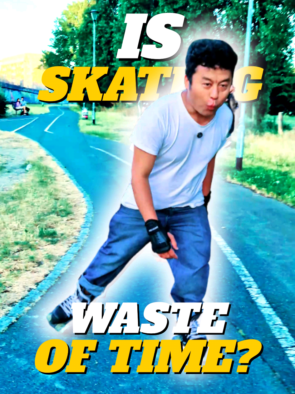 Is skating waste of time ? #jtskate #Skateboarding #skatelife #skate #rollerskates #bauer #fyp #pageforyou 
