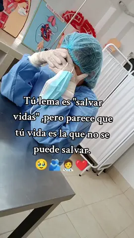 #enfermeria💉💊 #motivacionpersonal🧑‍⚕️🫂#amoloquehago🤩❤️ 
