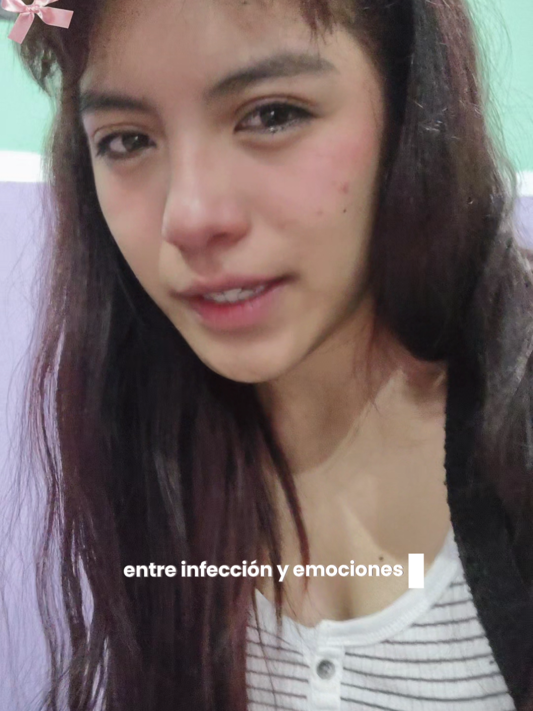 todo bien, al cien 🎶 •́⁠ ⁠ ⁠‿⁠ ⁠,⁠•̀  #enferma #emociones #gripa #insomnio #parati