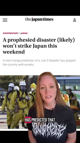 A massive earthquake and tsunami has been predicted to occur near #japan. No one can predict #earthquakes. While damaging earthquakes are always possible, one is no more likely on July 5, 2025 than it is any other day. #earthquake #prediction #science #tsunami 