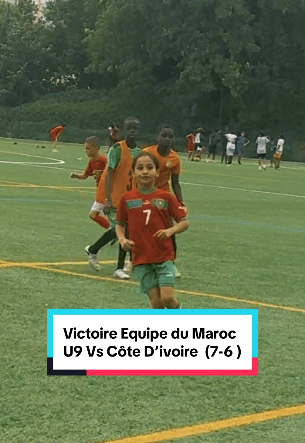 J’ai eu la chance d’avoir participé à 2 matchs de préparation avec l’équipe du Maroc 🇲🇦 U9 Elite.  Force à mon frère @Kaïskm7 pour cette CAN generation 2016 !  je ne serais malheureusement pas présent mais mon cœur y sera ❤️‍🔥🇲🇦  Merci au coach pour la confiance 🤝🏻 . . . . #footballmaroc #maghrib #imraninho #paris #Soccer #maroc @equipedumaroc 