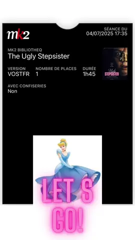 It's a date!🪞The Ugly Stepsister at @mk2. #fyp #body #filmtok #cinema #sundance 