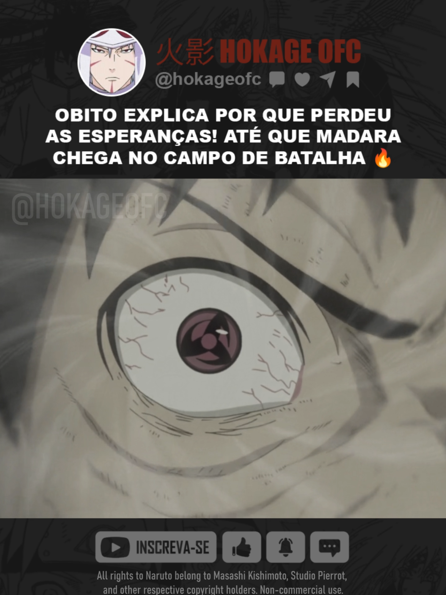 OBITO EXPLICA POR QUE PERDEU AS ESPERANÇAS! ATÉ QUE MADARA CHEGA NO CAMPO DE BATALHA 🔥